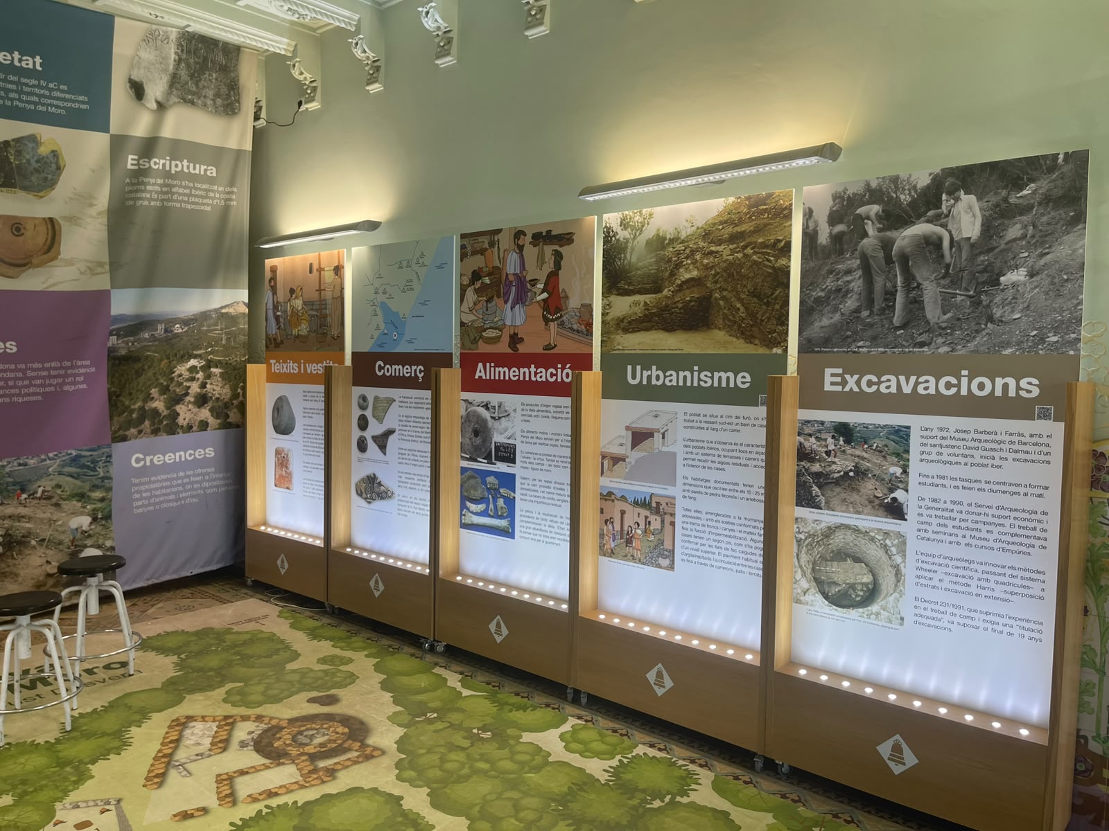 Sala CIM — exposició Ibers de la Penya del Moro
